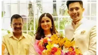 Arvind Kejriwal danced and carried Raghav Chadha on his shoulders at his wedding with Parineeti Chopra, reveals their priest