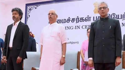 'Don't do BJP politics': DMK fumes as Vande Mataram played first at Vijay govt's oath event again