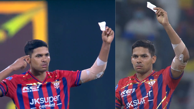 Criticised, mocked, viral: Akash Singh’s long wait behind IPL 2026’s 'chit' celebration