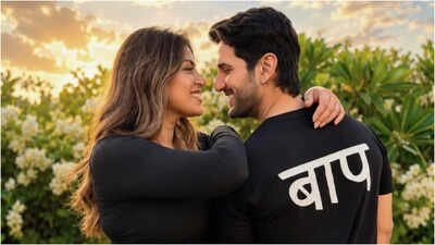 Aditya Seal and Anushka Ranjan announced their first pregnancy on Friday with a dreamy maternity shoot on Instagram. The couple, who got married in November 2021, shared an emotional caption alongside the pictures. Celebrities including Ananya Panday, Mouni Roy, Bhumi Pednekar and Sonakshi Sinha rushed to congratulate the happy couple. Aditya Seal and Anushka Ranjan announce their FIRST PREGNANCY; Ananya Panday, Mouni Roy and others celebrate the happy news