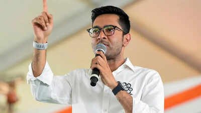 (Photo credit: ANI) 'Even if you slit my throat ... ': TMC MP Abhishek Banerjee defiant after FIR, CID summons