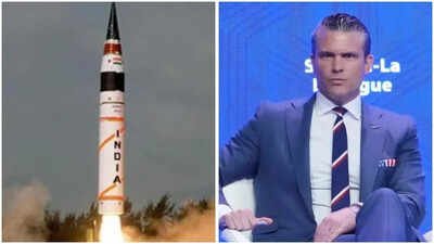 ‘Not pointing fingers…’: Pete Hegseth’s witty reply to Pak journo over India’s AGNI-6 ICBM | Watch