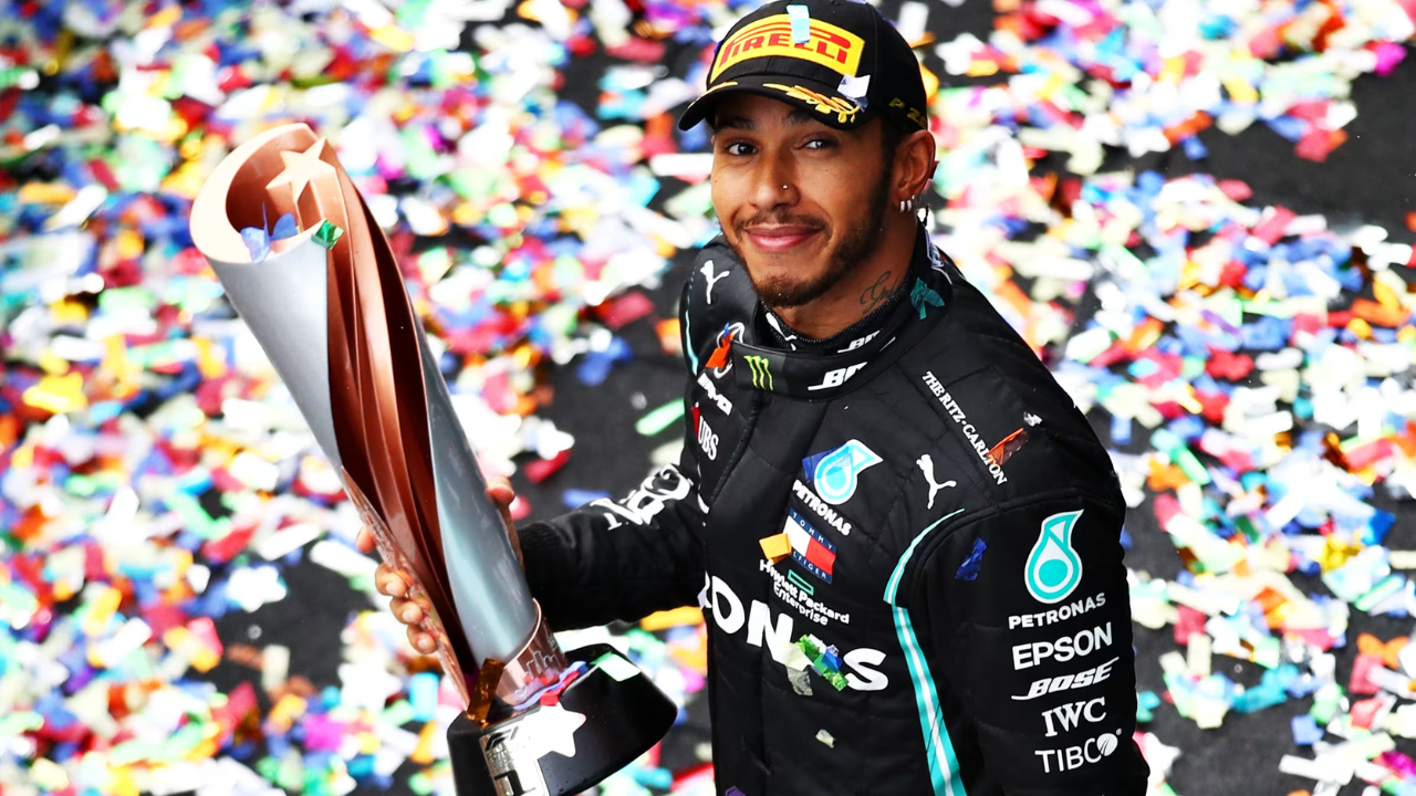Lewis Hamilton in Mercedes