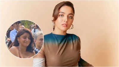 Wamiqa Gabbi appears UNCOMFORTABLE after the host's awkward question on Mika Singh at Mumbai event