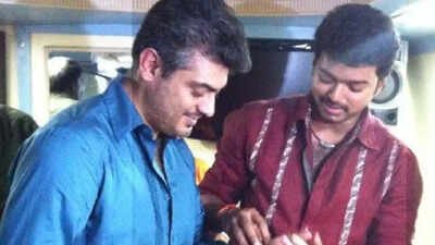 'Very happy for your success,' Ajith extends wishes for Thalapathy Vijay over his victory in the TN elections