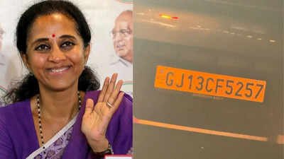 NCP (SP) MP Supriya Sule, Chauffer and PA escape unhurt in mishap on Mumbai-Pune Expressway