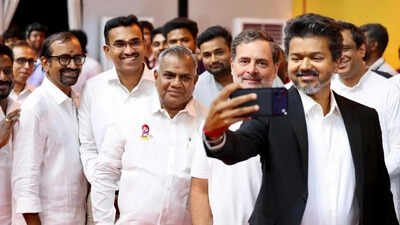 Vijay’s ‘Beast’-inspired swearing-in suit sparks buzz over how early TVK sensed victory in Tamil Nadu