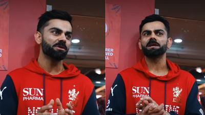 Virat Kohli (Screen Grab) IPL 2026: 'We need to fight hard'- Virat Kohli’s fiery dressing room speech goes viral |Watch