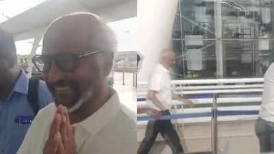 WATCH: Rajinikanth reacts with a smile when asked about Vijay becoming Tamil Nadu Chief Minister