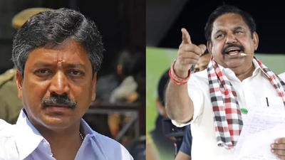 'EPS has no such idea': Rebel AIADMK MLA Shanmugam turns 'betrayer' charge on party chief