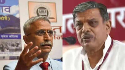 General (retired) MM Naravane; RSS general secretary Dattatreya Hosabale ‘It is the right thing’: Former Army chief Naravane backs RSS general secretary Hosabale on dialogue with Pakistan