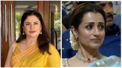 Kunickaa Sadanand defends Trisha Krishnan amid trolling over emotional moment at Thalapathy Vijay’s swearing-in ceremony