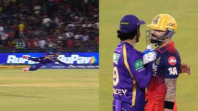 IPL 2026: Manish Pandey pulls off a worldie; Virat Kohli's reaction goes viral - Watch