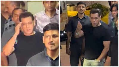 Salman Khan loses cool, scolds photographers outside Mumbai hospital; video goes viral