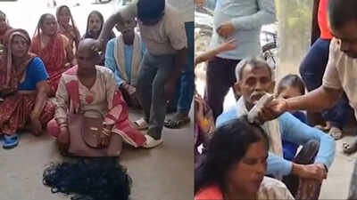 'No work for 3 years': UP BJP councillor shaves her head in protest