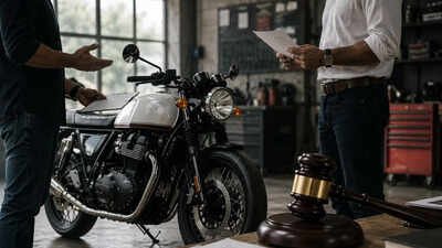 AI generated image Royal Enfield buyer got ₹5.1 lakh compensation after his bike spent 294 days in the workshop