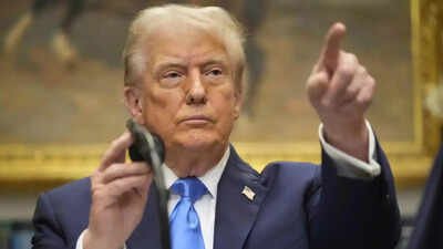 US President Donald Trump 'Either we sign a deal or hit them harder': Trump says Iran deal has '50/50' chances