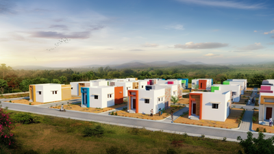 AI-generated image Indiramma housing scheme phase 2: Telangana approves construction of 2.5 lakh houses — check eligibility, benefits and process