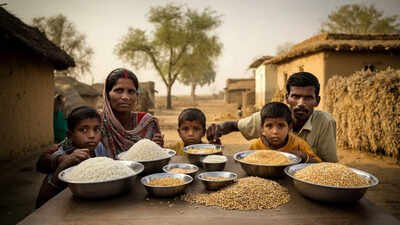 AI-generated image Indians prefer cereals, neglect other food items: ICMR study