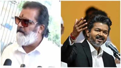 FB Malayalam actor Suresh Gopi backs CM Vijay; Says 'Let him work and prove himself'