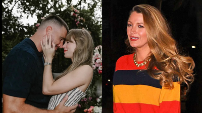 Blake Lively reportedly taking calculated approach ahead of Taylor Swift and Travis Kelce’s wedding.(Image via Getty Images) “Silence is part of the strategy”: Blake Lively reportedly taking calculated approach ahead of Taylor Swift and Travis Kelce’s wedding