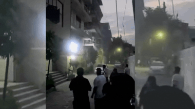 Watch: Dramatic moment Saket building crumbles into massive dust cloud