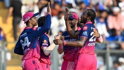 Rajasthan Royals have booked the final spot in the playoffs of IPL 2026. (Raju Shinde) Rajasthan Royals have booked the final spot in the playoffs of IPL 2026. (Raju Shinde)