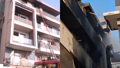 4 dead as fire breaks out in four-storey building in Delhi’s Shahdara