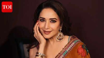 'Arin is born in 2003, so do the math': Madhuri Dixit shuts down claims she was four months pregnant during 'Dola Re Dola' shoot