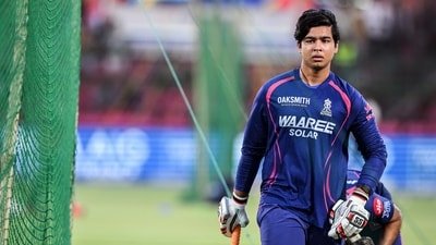 Rajasthan Royals' Vaibhav Sooryavanshi during a warm-up session before the start of an Indian Premier League 2026 match (ANI Pic Service)