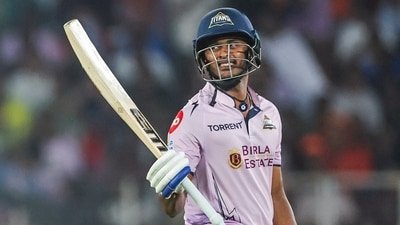 Sai Sudharsan scripts history, enters elite 500-run IPL streak list with legends (ANI Pic Service)