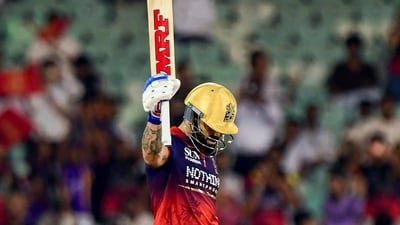 Virat Kohli scored 105* to down Kolkata Knight Riders, an IPL century to savour for one of the greatest. (ANI Pic Service)