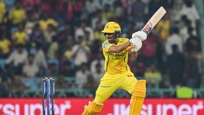 CSK suffered a loss against the Lucknow Super Giants on Friday. (ANI Pic Service)