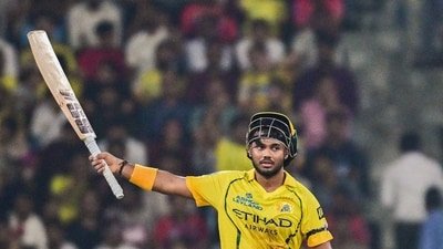 Kartik Sharma showed a lot of promise in CSK's defeat. (ANI Pic Service)
