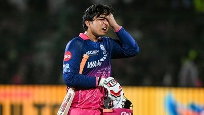 Vaibhav Sooryavanshi walks back after getting out for 93 (ANI Pic Service) Vaibhav Sooryavanshi walks back after getting out for 93 (ANI Pic Service)