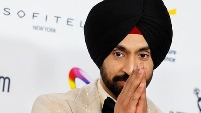 Diljit Dosanjh explains why he missed Main Vaapas Aaunga trailer launch. (REUTERS/Eduardo Munoz) (REUTERS)