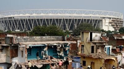 Ahmedabad’s Narendra Modi Stadium will host the IPL 2026 final. (AP)