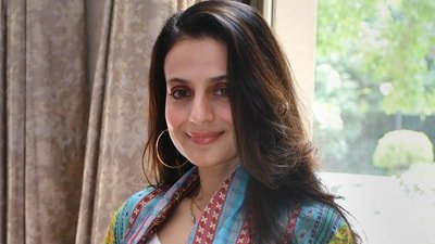 Ameesha Patel was last seen in Gadar 2. (PTI)