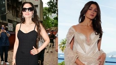 Ameesha Patel seems to be defending Alia Bhatt after she got trolled for her Cannes appearance.