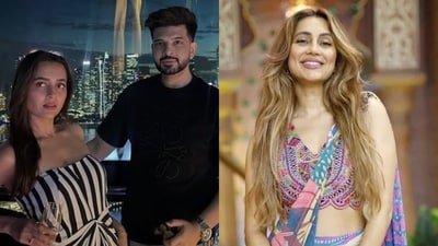 Anusha Dandekar seemingly reacts to Karan Kundrra proposing Tejasswi Prakash on Desi Bling.