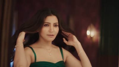 Anushka Sharma in a still from her new ad.