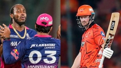 IPL 2026 drama peaks as SRH and RR fight in the Eliminator. (PTI and ANI Images) IPL 2026 drama peaks as SRH and RR fight in the Eliminator. (PTI and ANI Images)