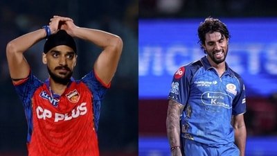 MI turn Arshdeep Singh’s “andhera” comment into spotlight drama after Tilak Varma’s match-winning blitz. (Reuters and PTI)