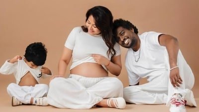 Atlee and Priya also have a 3-year-old son named Meer.