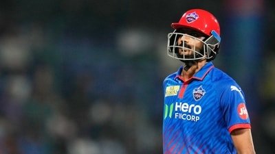 Delhi Capitals are now on the brink of elimination from the playoffs race. (AP)