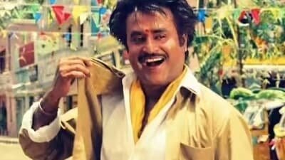 Rajinikanth in a still from the 1995 iconic hit Baashha.