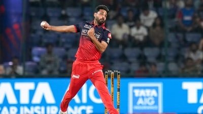 Royal Challengers Bengaluru's Bhuvneshwar Kumar is currently holding the Orange Cap. (PTI)
