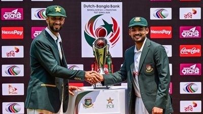 Pakistan and Bangladesh will face each other in a two-match Test series. (AFP)