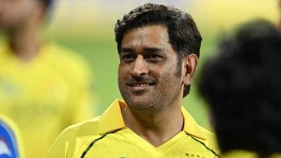 MS Dhoni after the CSK vs SRH match. (AFP) MS Dhoni after the CSK vs SRH match. (AFP)