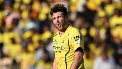 Jamie Overton has suffered a thigh injury during IPL 2026. (AFP)